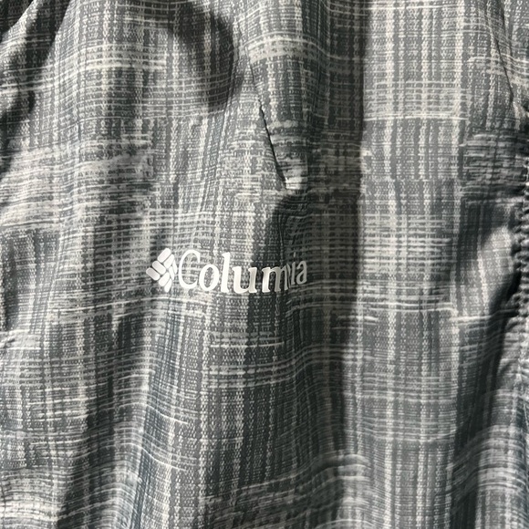 Columbia Plaid Gray Windbreaker - Picture 2 of 8